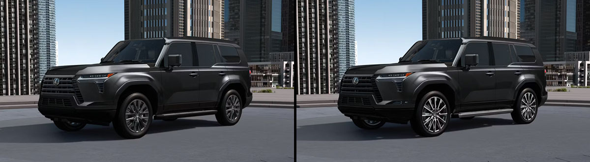 2025 Lexus GX Premium vs Luxury