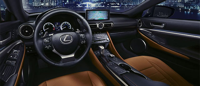 2023 Lexus RC Interior